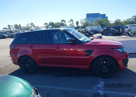 2017 Land Rover Range Rover Sport 5.0L V8 Supercharged Svr из США, поврежденный, VIN SALWZ2FE6HA127879